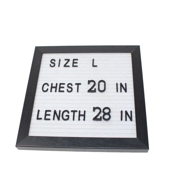 Leefona 'Fashion Show' Size Large Men's Shirt with Buttons & Leather Patch - Picture 7 of 7